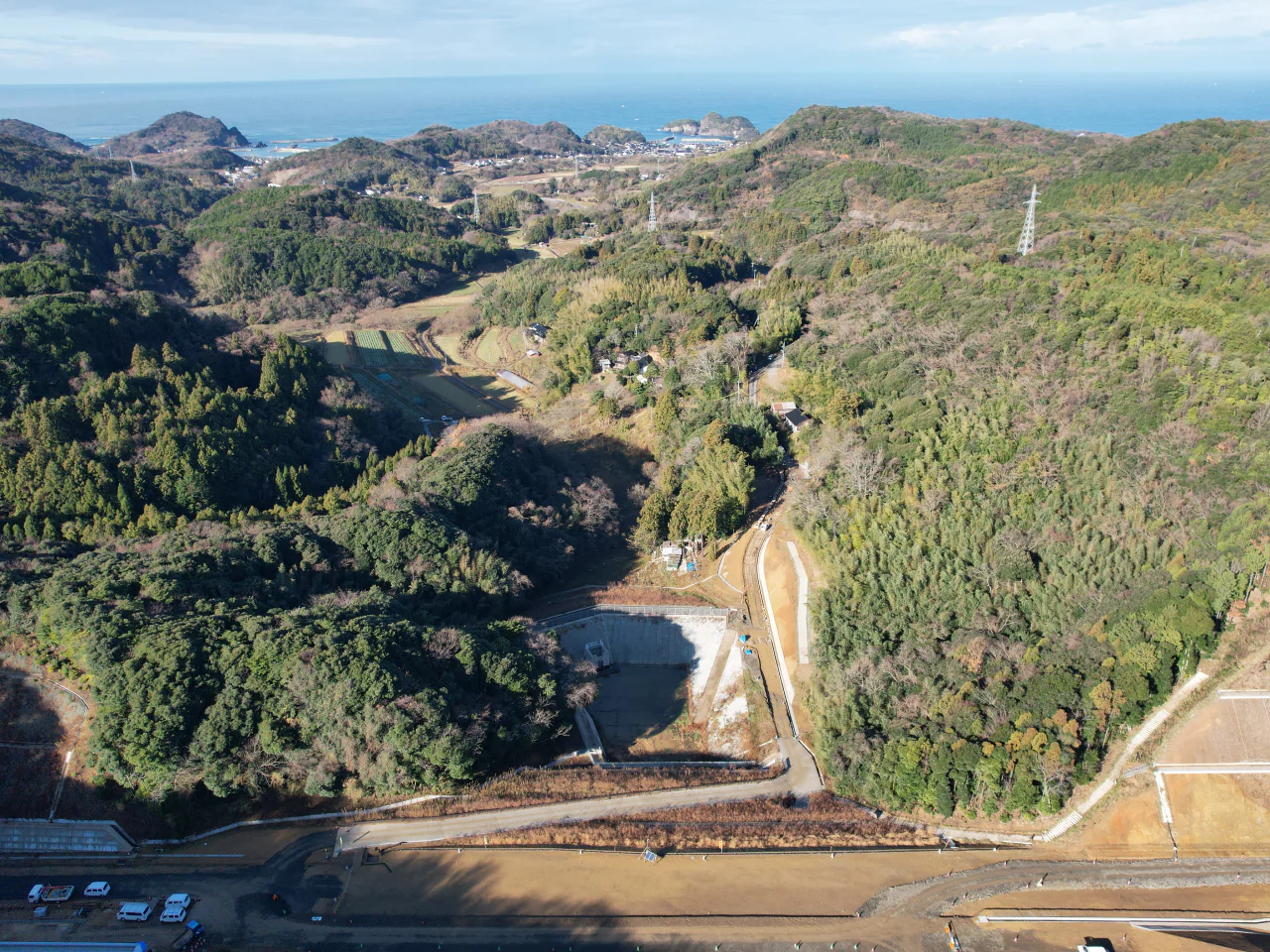 令和3年度静間仁摩道路宅野地区改良工事