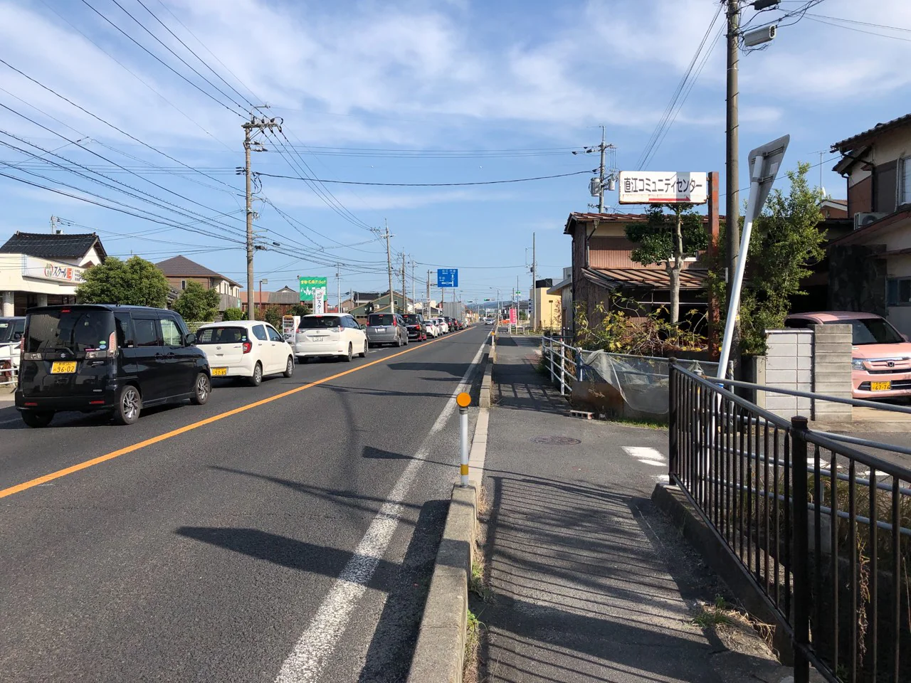 国道９号直江交差点改良工事