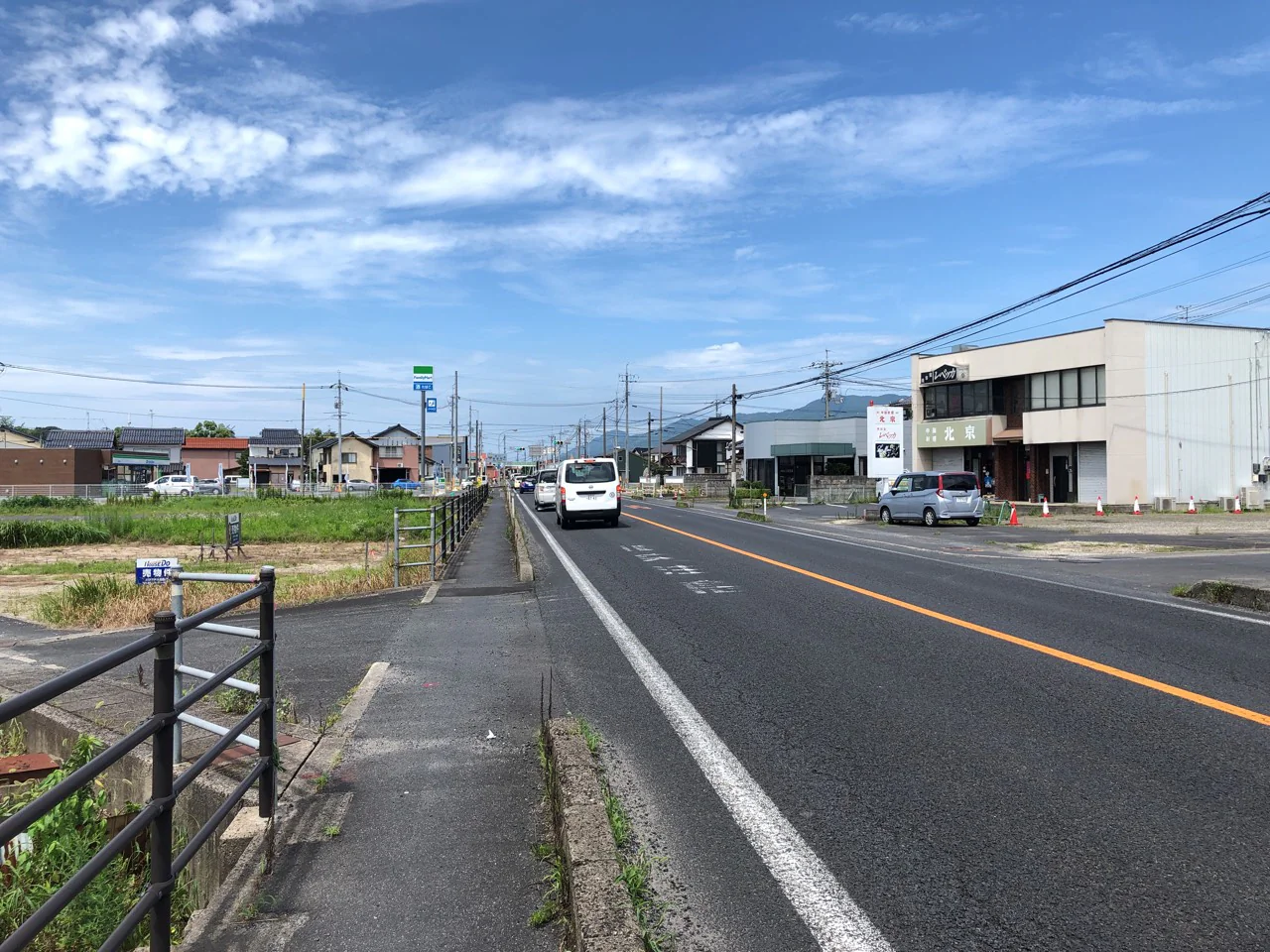 国道９号直江交差点改良工事