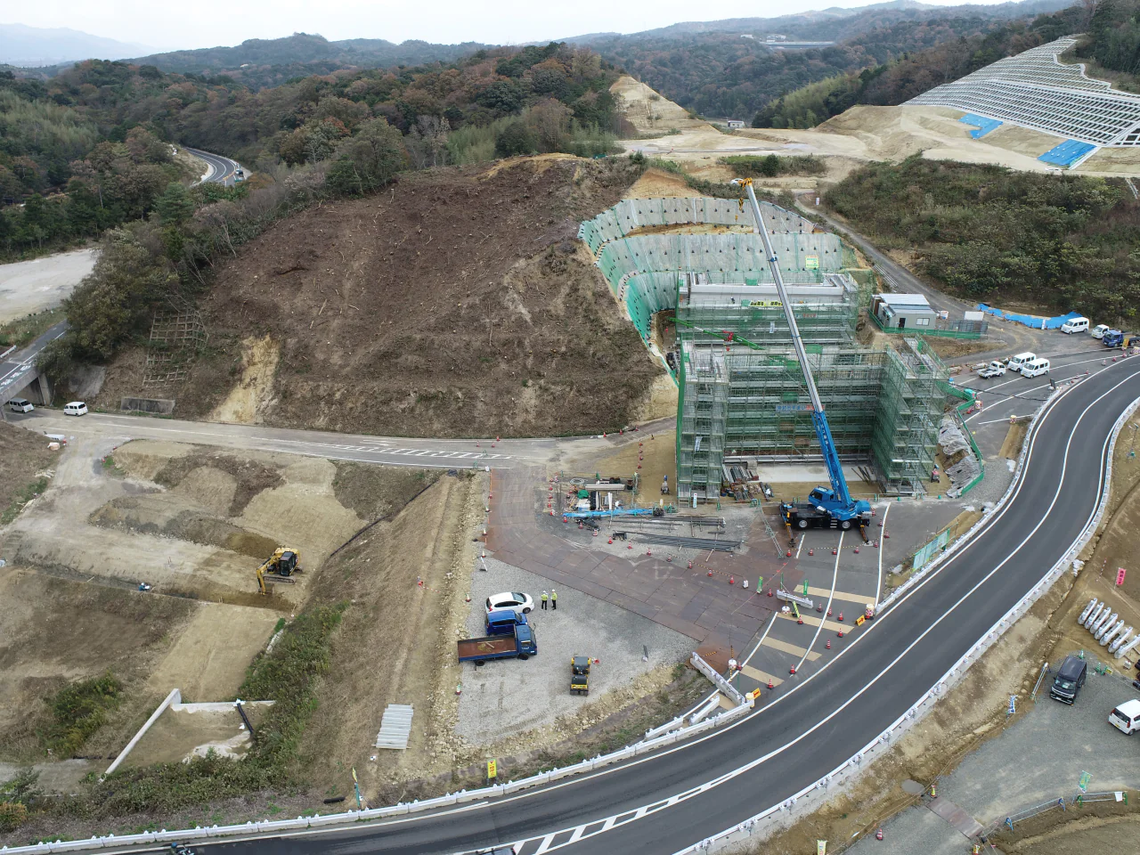 令和２年度湖陵多伎道路三部地区改良第４工事