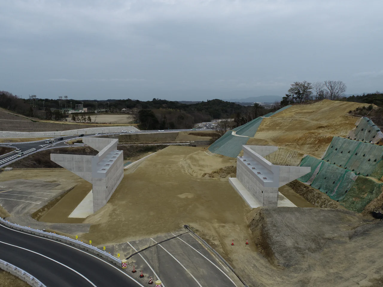 令和２年度湖陵多伎道路三部地区改良第４工事