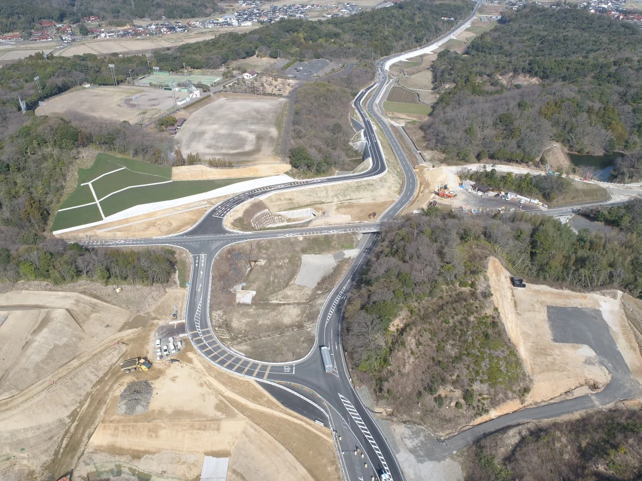 令和２年度湖陵多伎道路三部地区改良第４工事