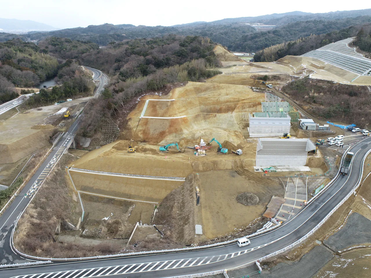 令和２年度湖陵多伎道路三部地区改良第４工事