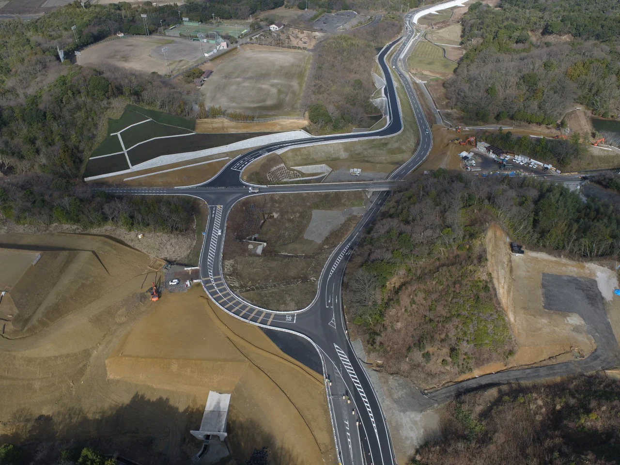 令和２年度湖陵多伎道路三部地区改良第４工事