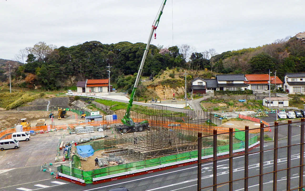 大田静間道路久手高架橋下部工事