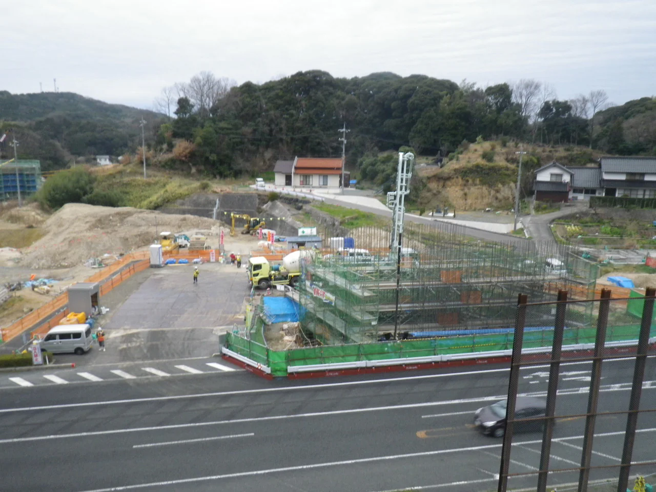 大田静間道路久手高架橋下部工事