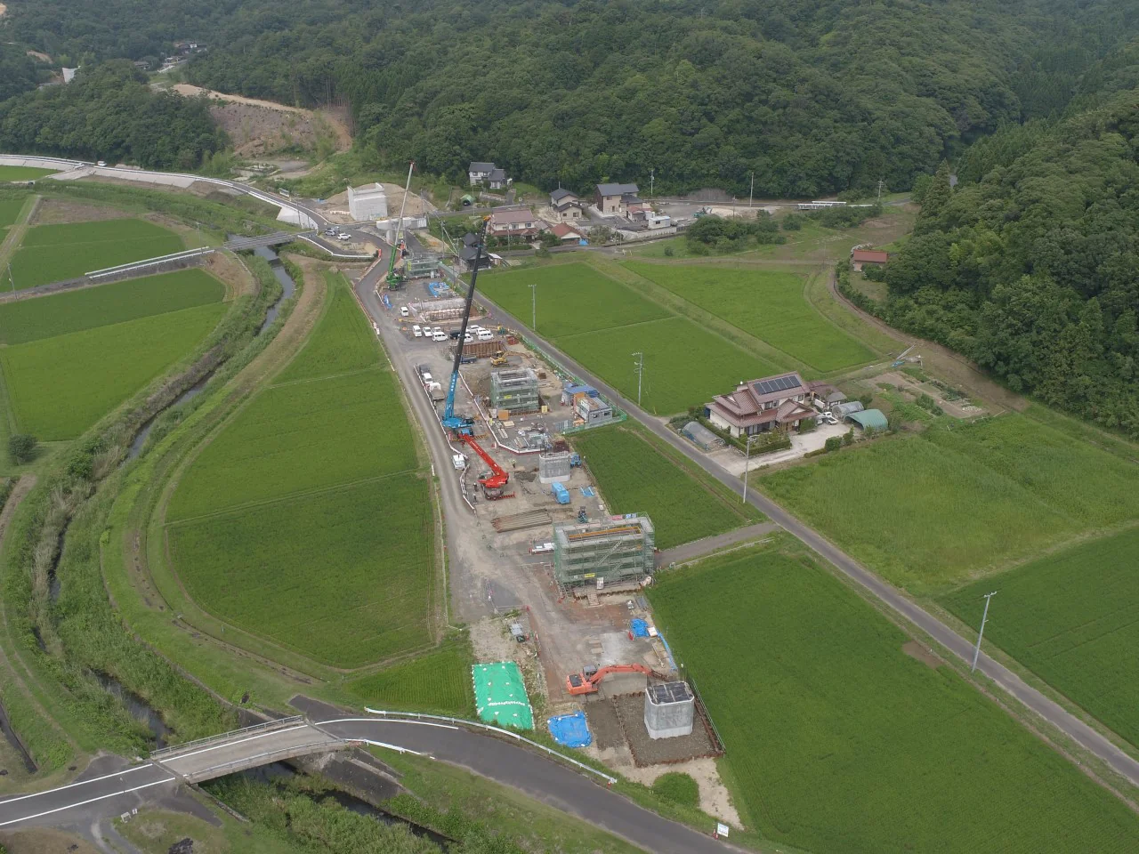 出雲湖陵道路常楽寺第２高架橋下部第４工事