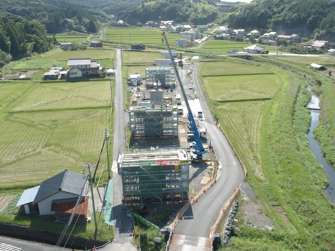 出雲湖陵道路常楽寺第２高架橋下部第４工事