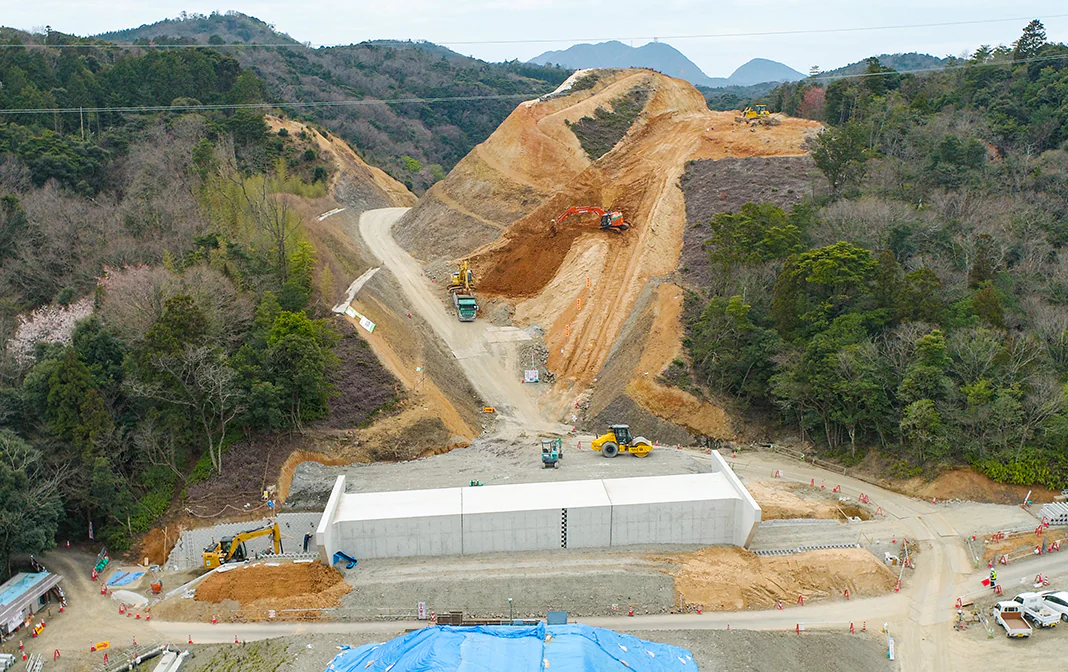 静間仁摩道路宅野地区改良第４工事