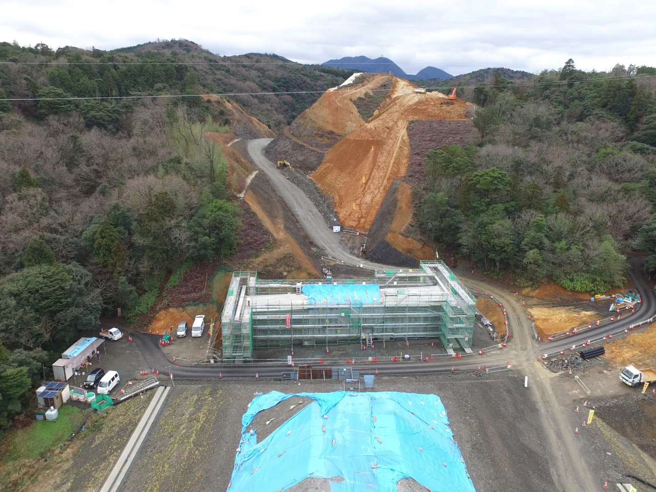 静間仁摩道路宅野地区改良第４工事
