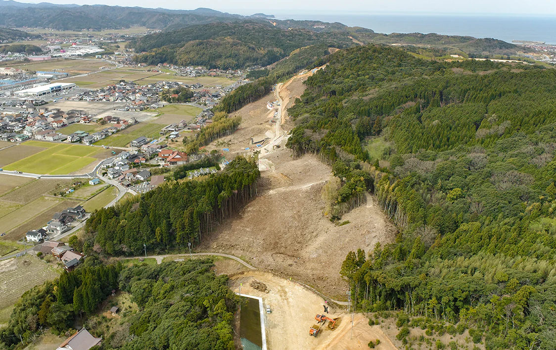 大田静間道路長久地区改良第２工事