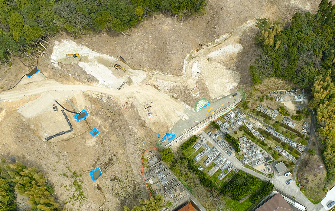 大田静間道路長久地区改良第２工事