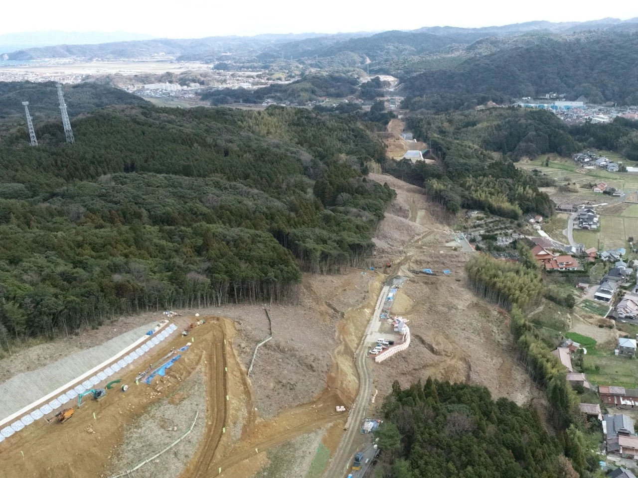 大田静間道路長久地区改良第２工事