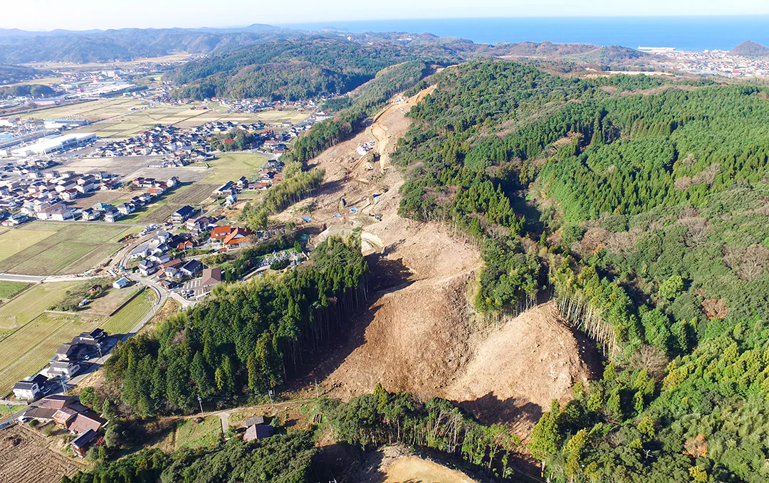 大田静間道路長久地区改良第２工事