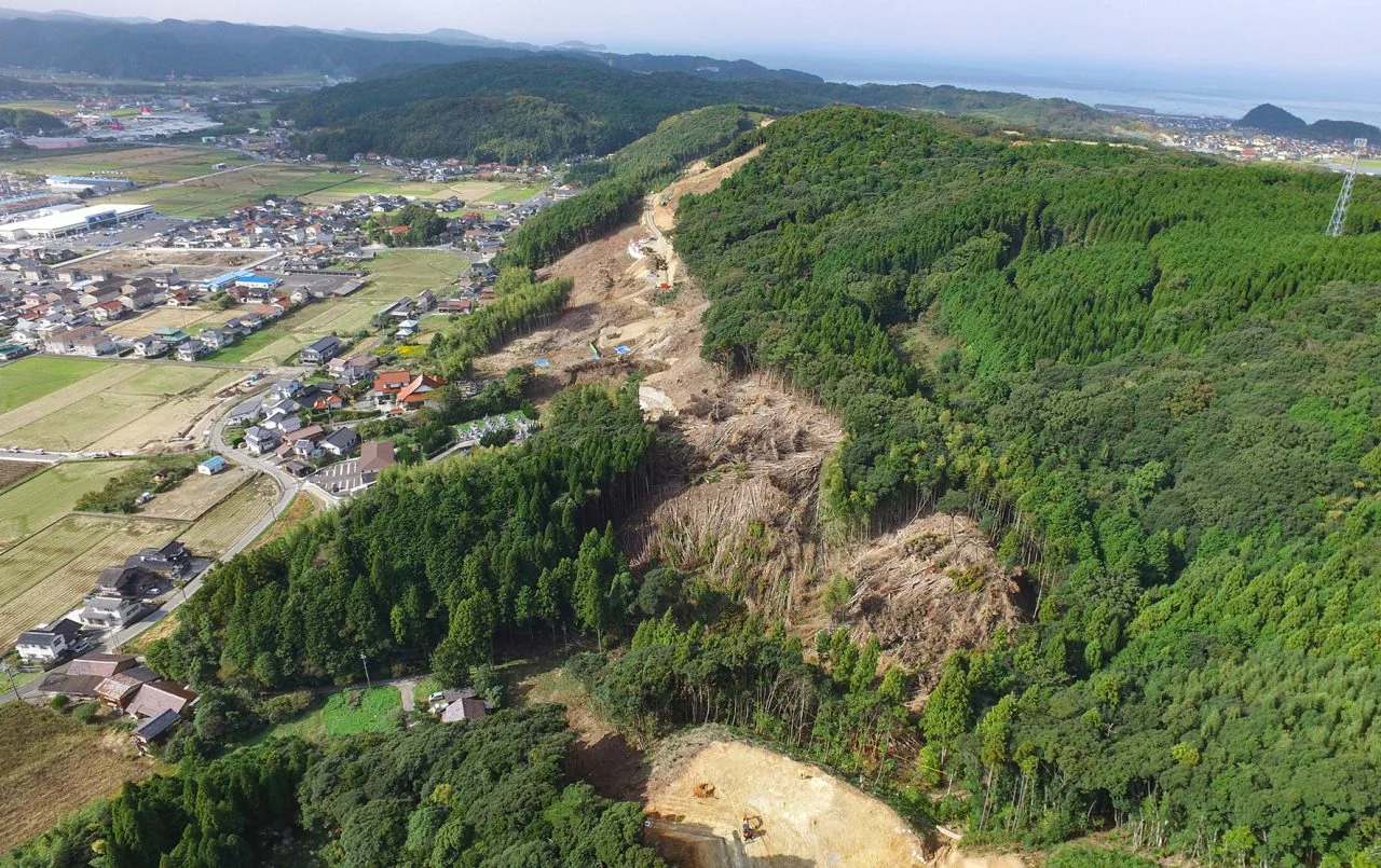 大田静間道路長久地区改良第２工事