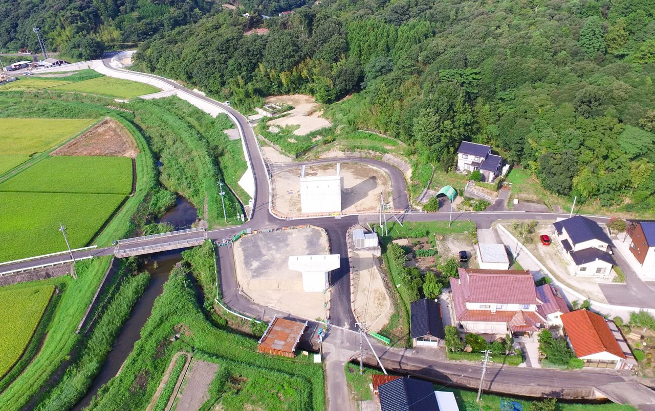 出雲湖陵道路常楽寺第２高架橋下部外工事