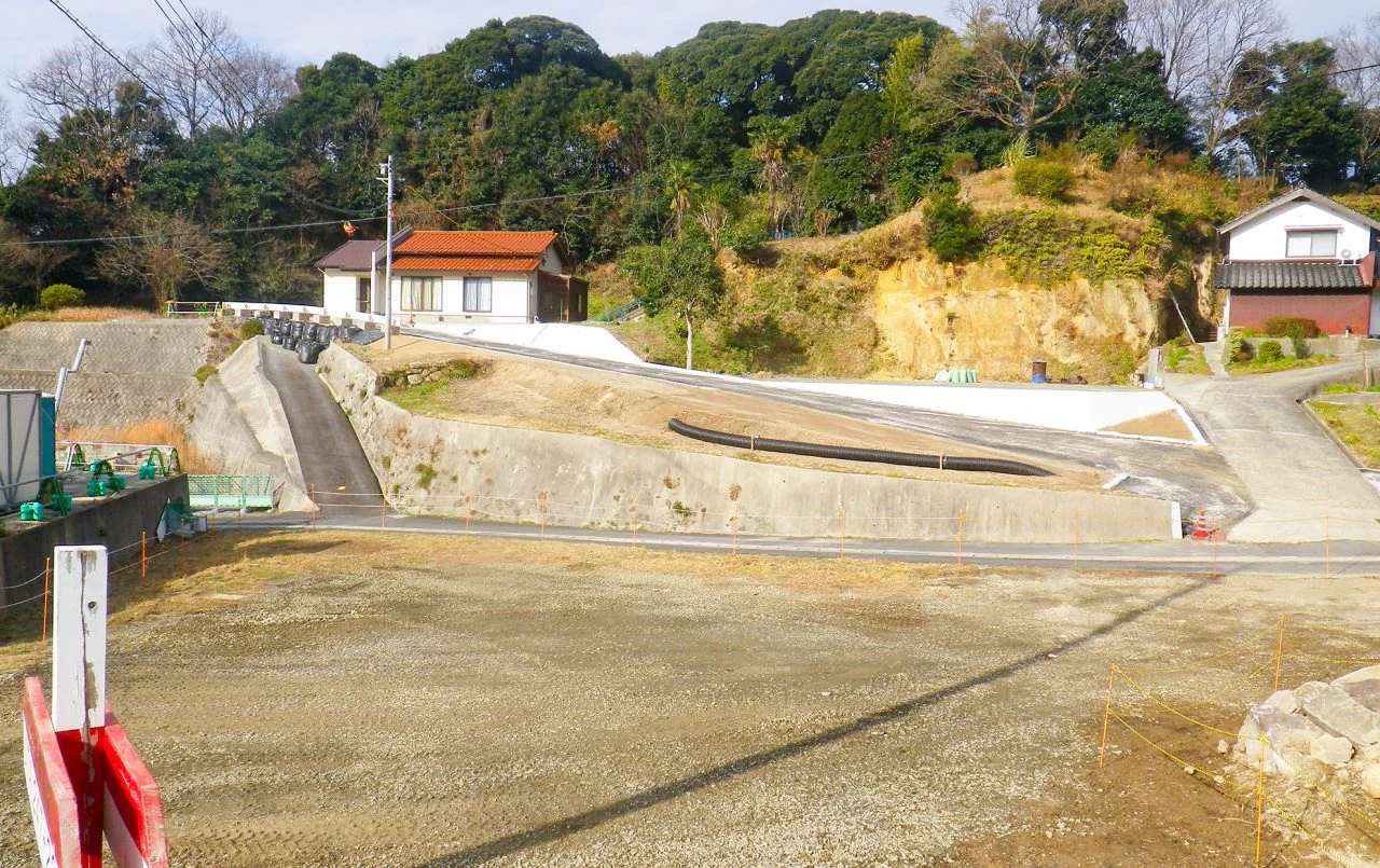 大田静間道路静間地区外路側整備工事