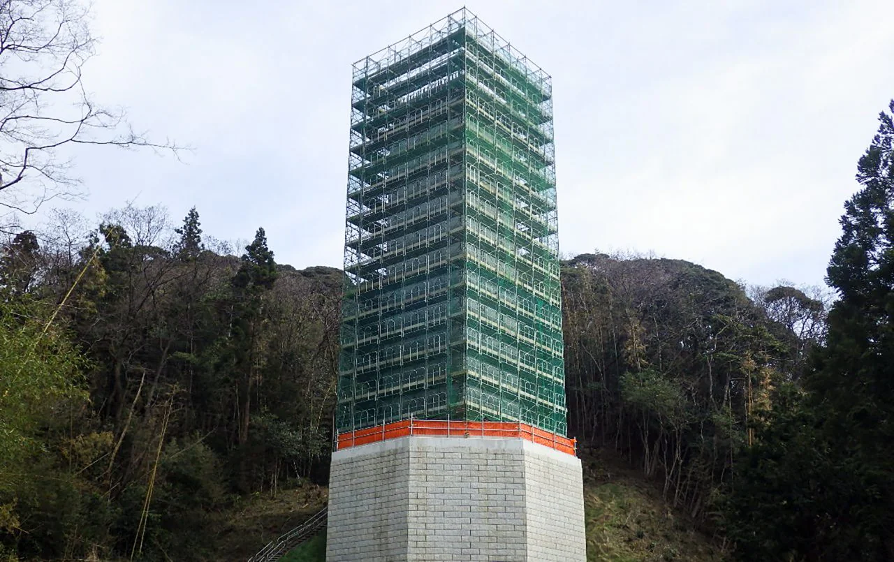 多伎朝山道路小田第1高架橋下部第7工事