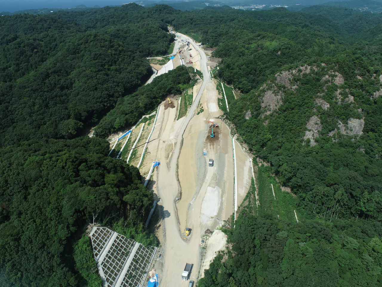 令和3年度静間仁摩道路五十猛地区東部第2改良工事