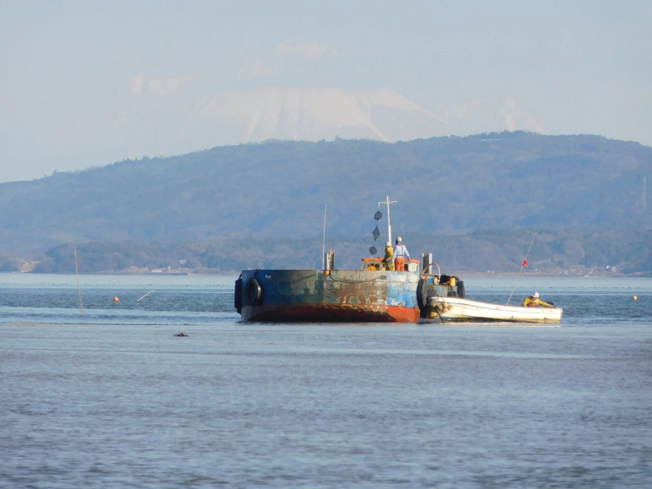 令和２年度斐伊川河口浚渫工事