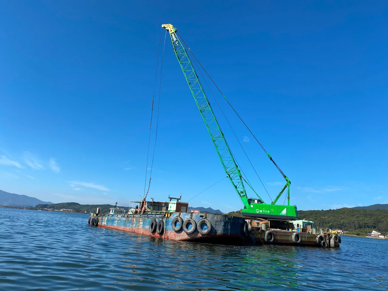 令和２年度斐伊川河口浚渫工事