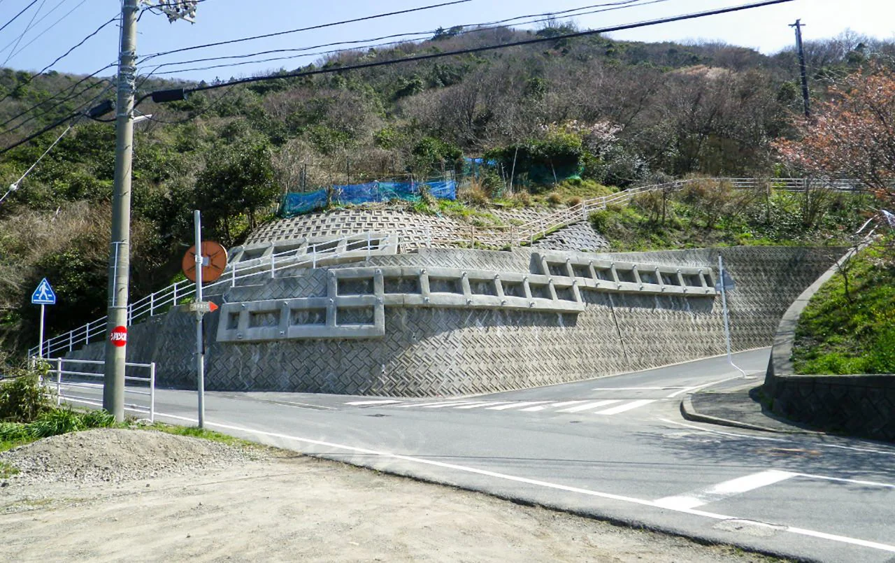 小伊津１号線災害防除工事