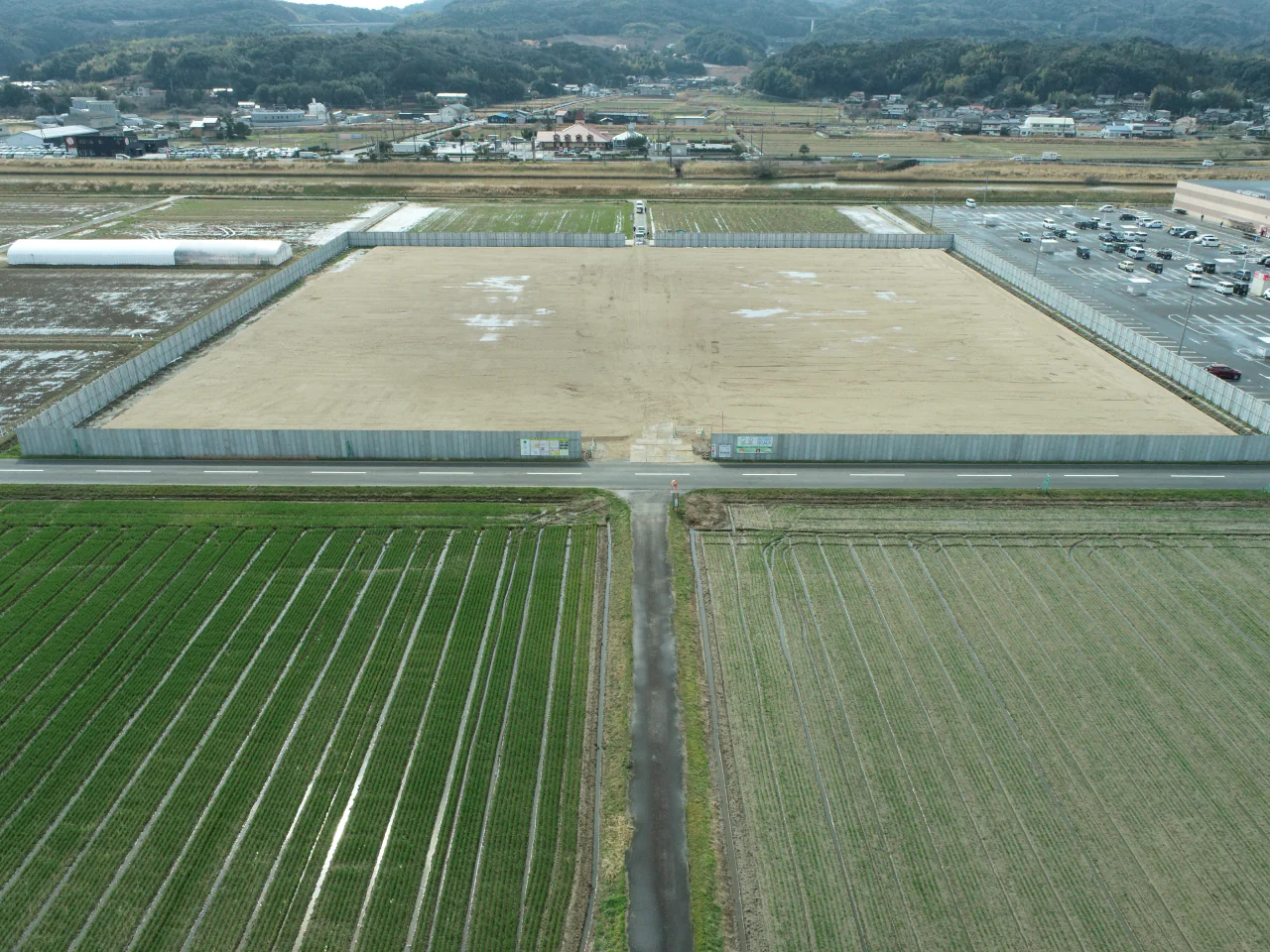 出雲空港周辺家屋移転先に係る第1期造成工事