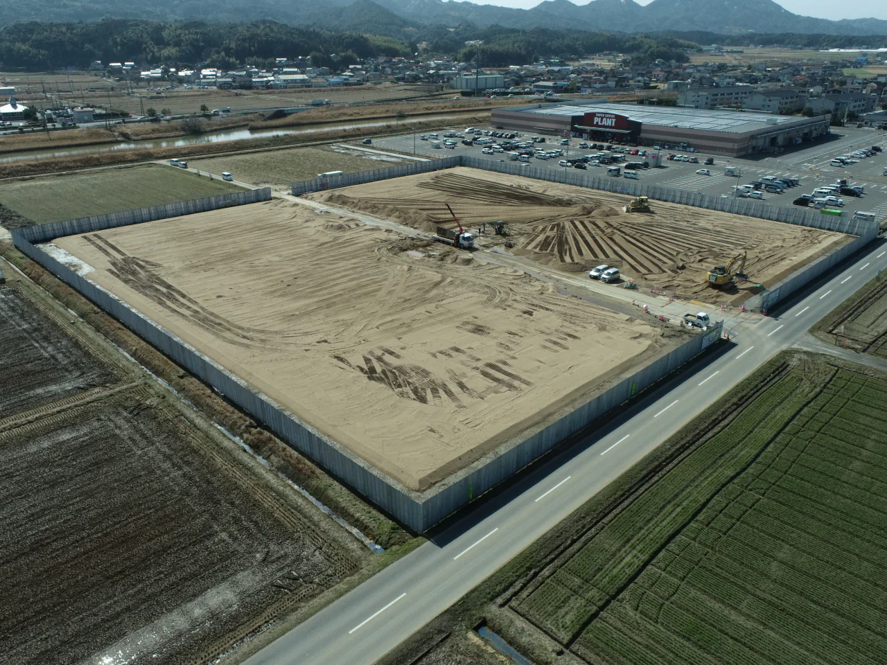 出雲空港周辺家屋移転先に係る第1期造成工事