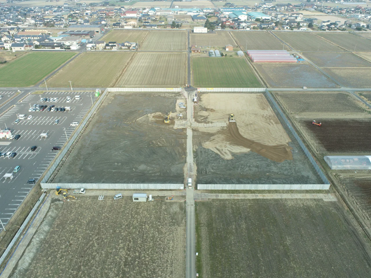 出雲空港周辺家屋移転先に係る第1期造成工事