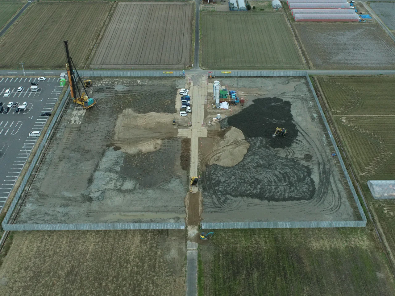 出雲空港周辺家屋移転先に係る第1期造成工事