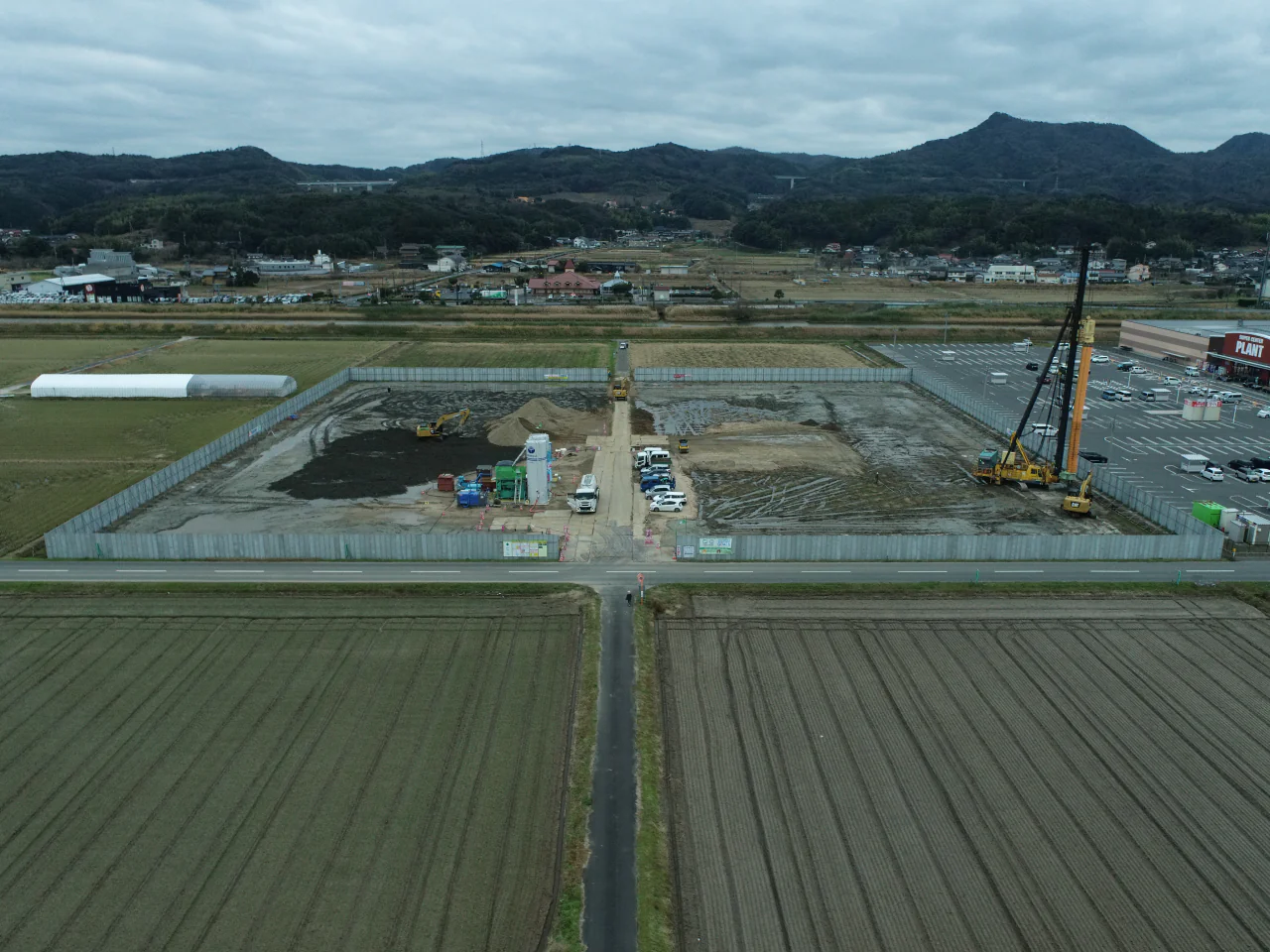 出雲空港周辺家屋移転先に係る第1期造成工事