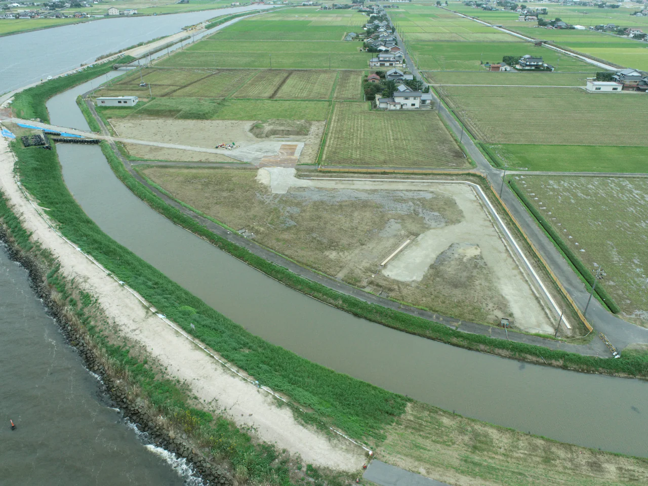 令和6年度 水利施設等保全高度化事業湖岸北地区 排水機場造成工事（その２）