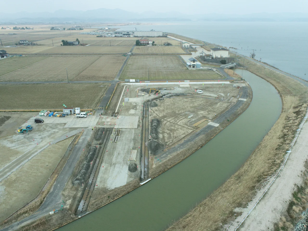 令和6年度 水利施設等保全高度化事業湖岸北地区 排水機場造成工事（その２）