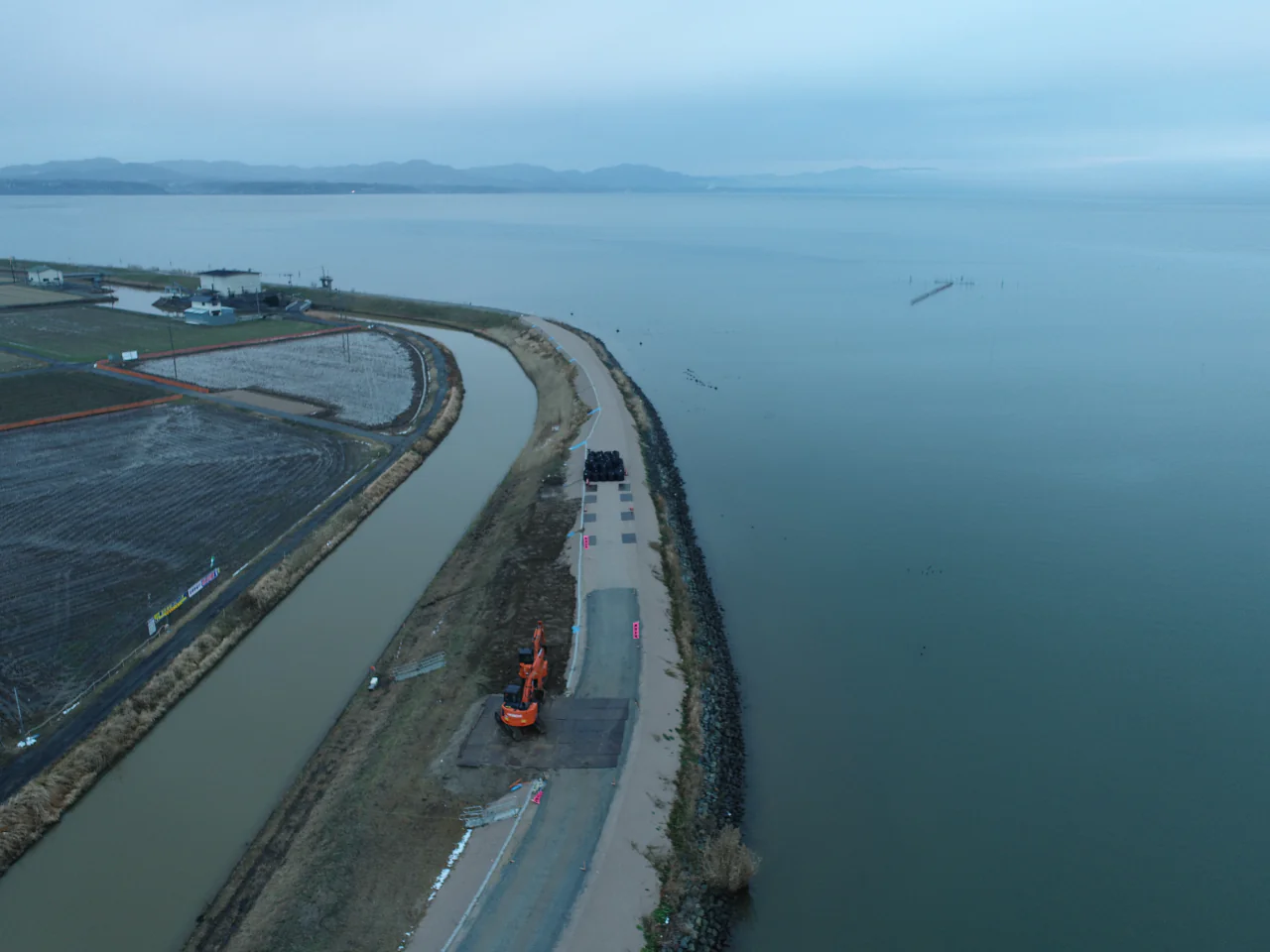 令和5年度 水利施設等保全高度化事業湖岸北地区 排水機場造成工事（その1）