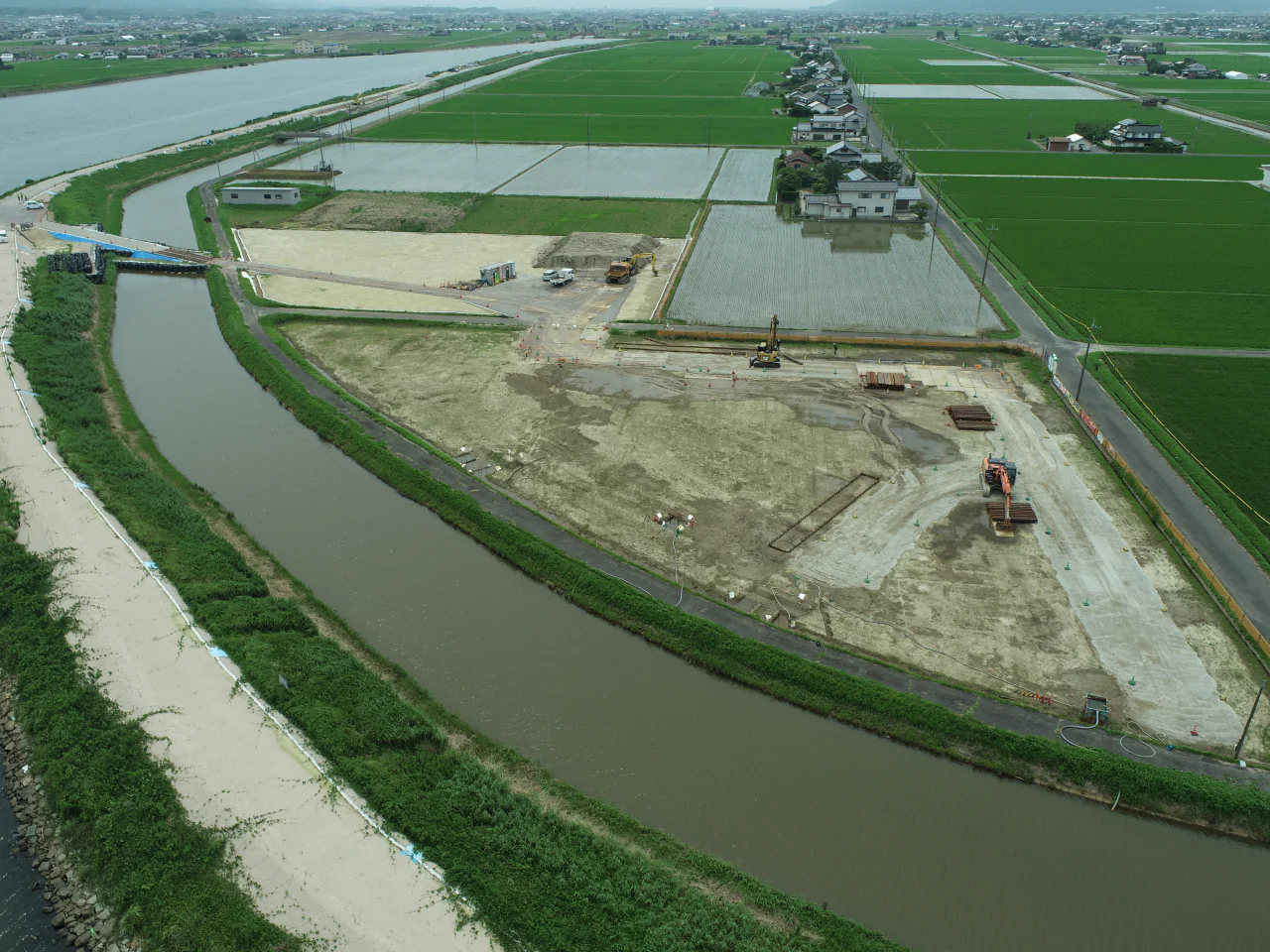 令和5年度 水利施設等保全高度化事業湖岸北地区 排水機場造成工事（その1）
