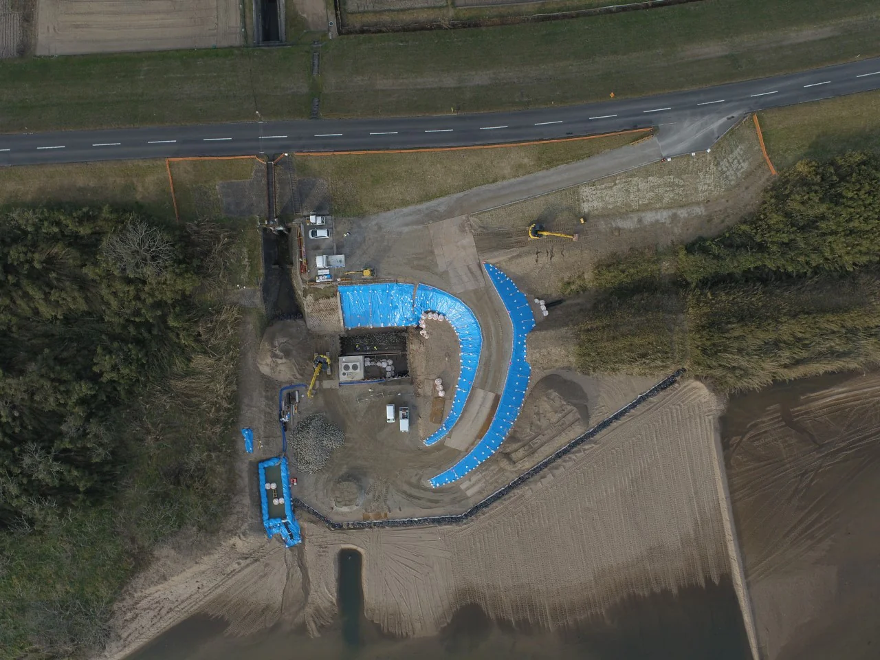 令和元年度県営農地耕作条件改善事業斐川下阿宮地区取水施設整備（その４）工事