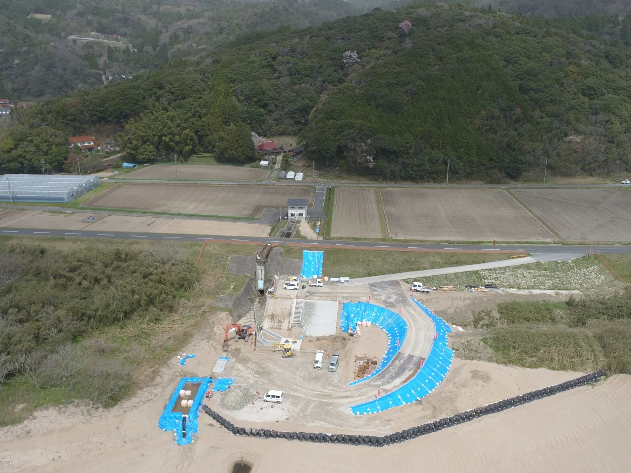 令和元年度県営農地耕作条件改善事業斐川下阿宮地区取水施設整備（その４）工事