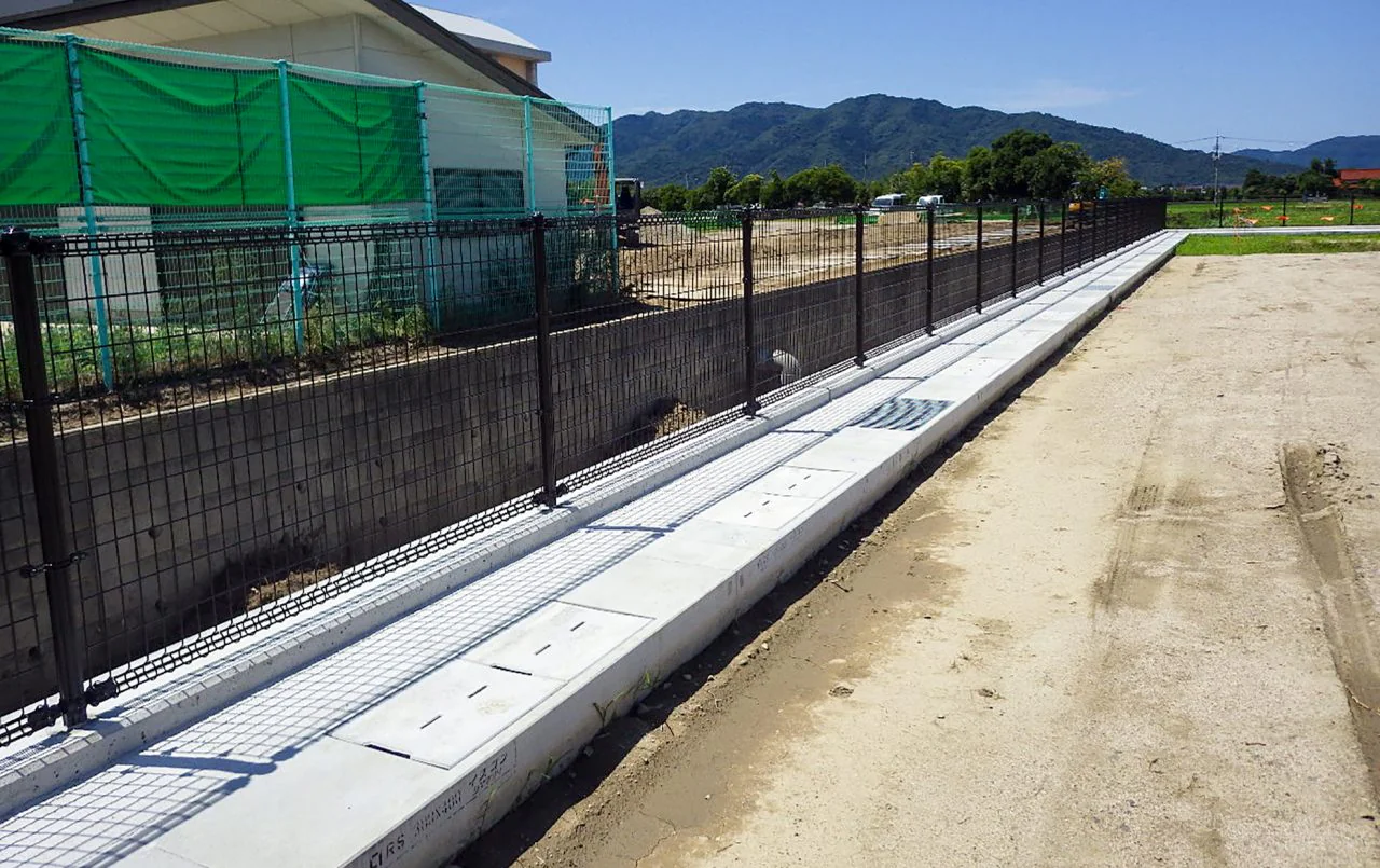 新斐川学校給食センター敷地造成工事