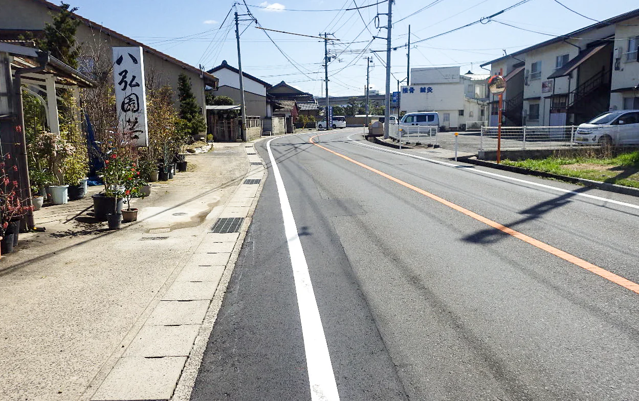 姫原町外県道遙堪今市線配水管布設替工事