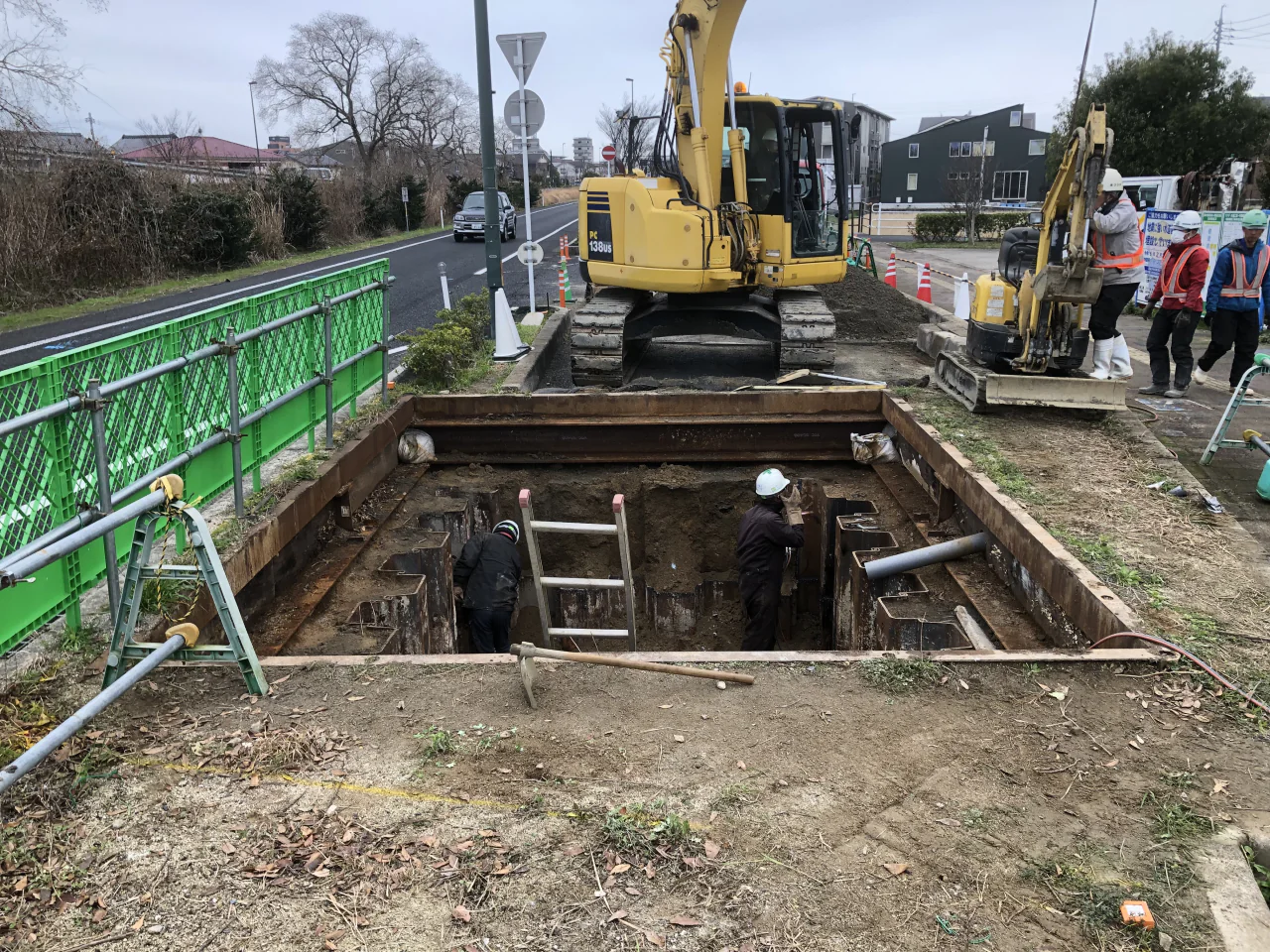 国道9号姫原西交差点～消防本部北交差点配水本管布設工事