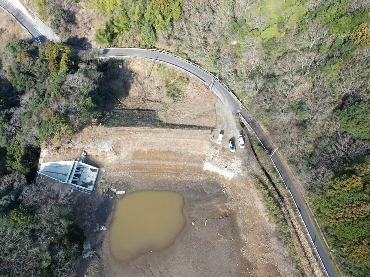 令和６年度 農村地域防災減災事業（ため池整備） 鳴滝地区 ため池改修（その２）工事