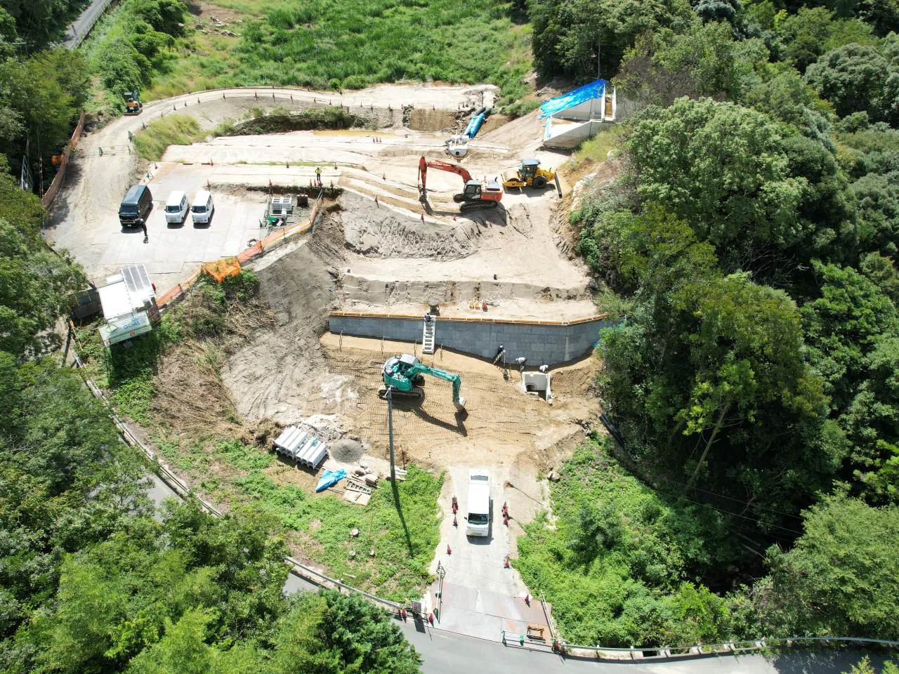 令和６年度 農村地域防災減災事業（ため池整備） 鳴滝地区 ため池改修（その２）工事