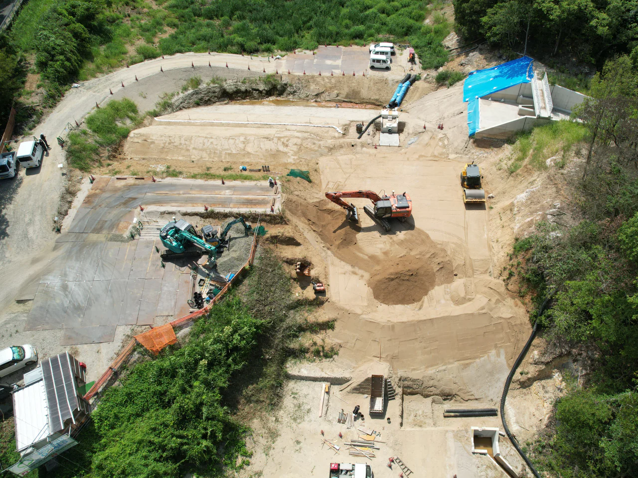 令和６年度 農村地域防災減災事業（ため池整備） 鳴滝地区 ため池改修（その２）工事