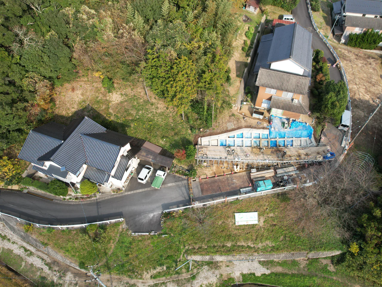 令和5年度 地すべり防止事業（多久地区）外 山腹工事