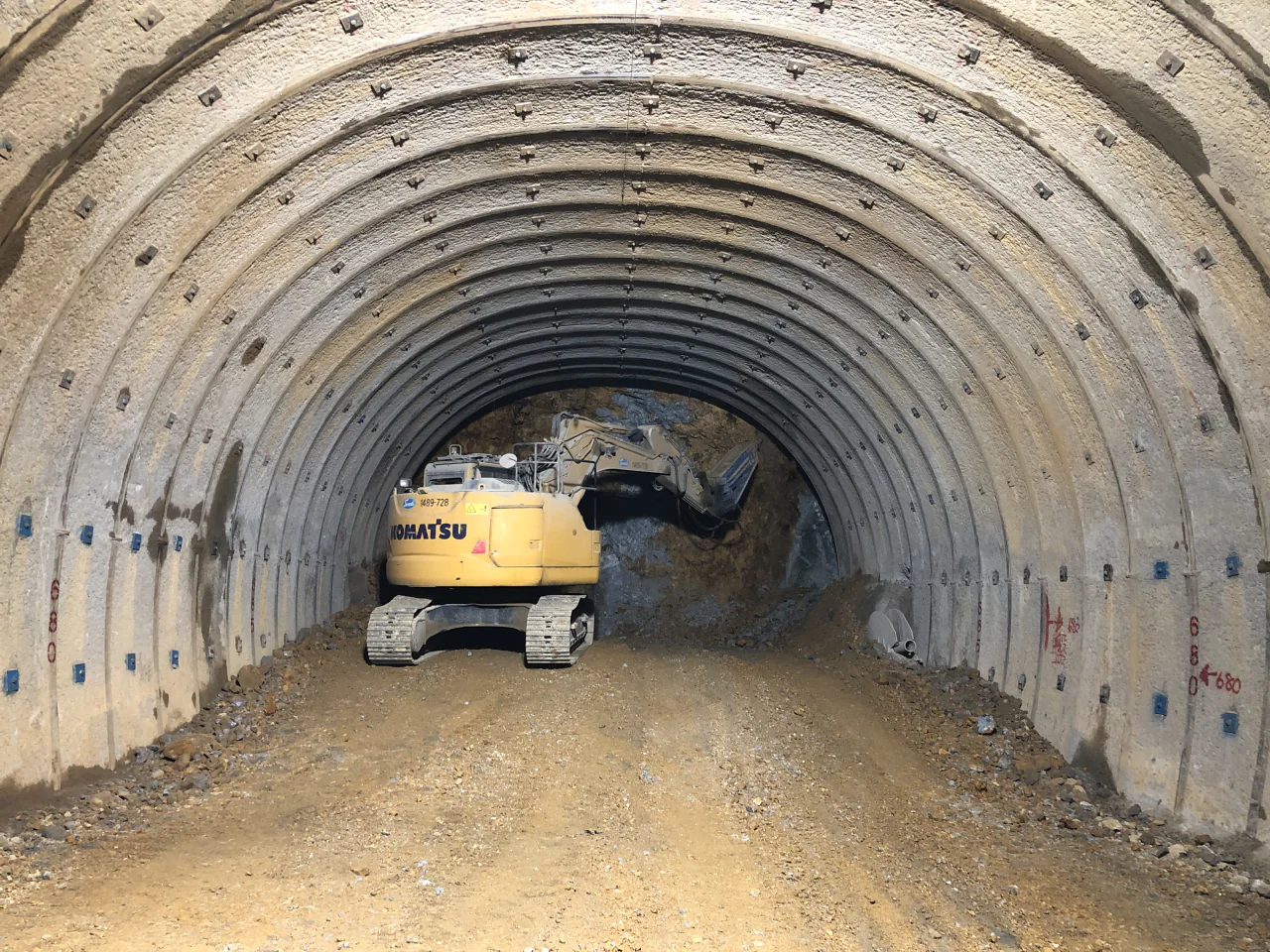 （一）斐川上島線（武部２工区）総合交付金（改築）(仮称）武部トンネル工事