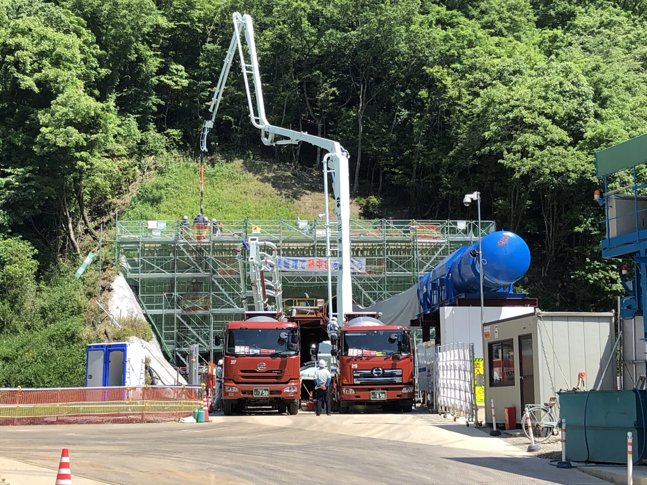 （一）斐川上島線（武部２工区）総合交付金（改築）(仮称）武部トンネル工事