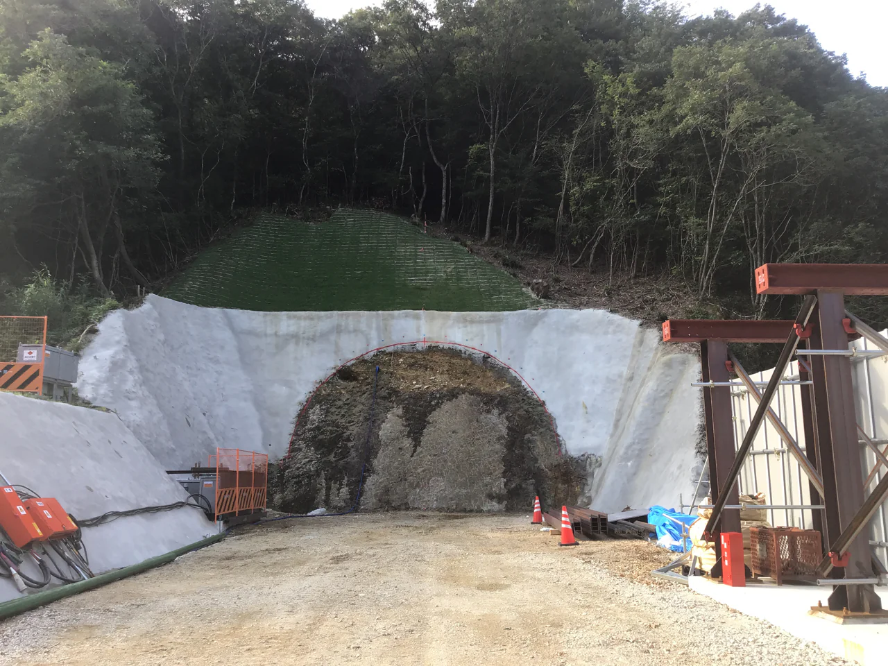 （一）斐川上島線（武部２工区）総合交付金（改築）(仮称）武部トンネル工事