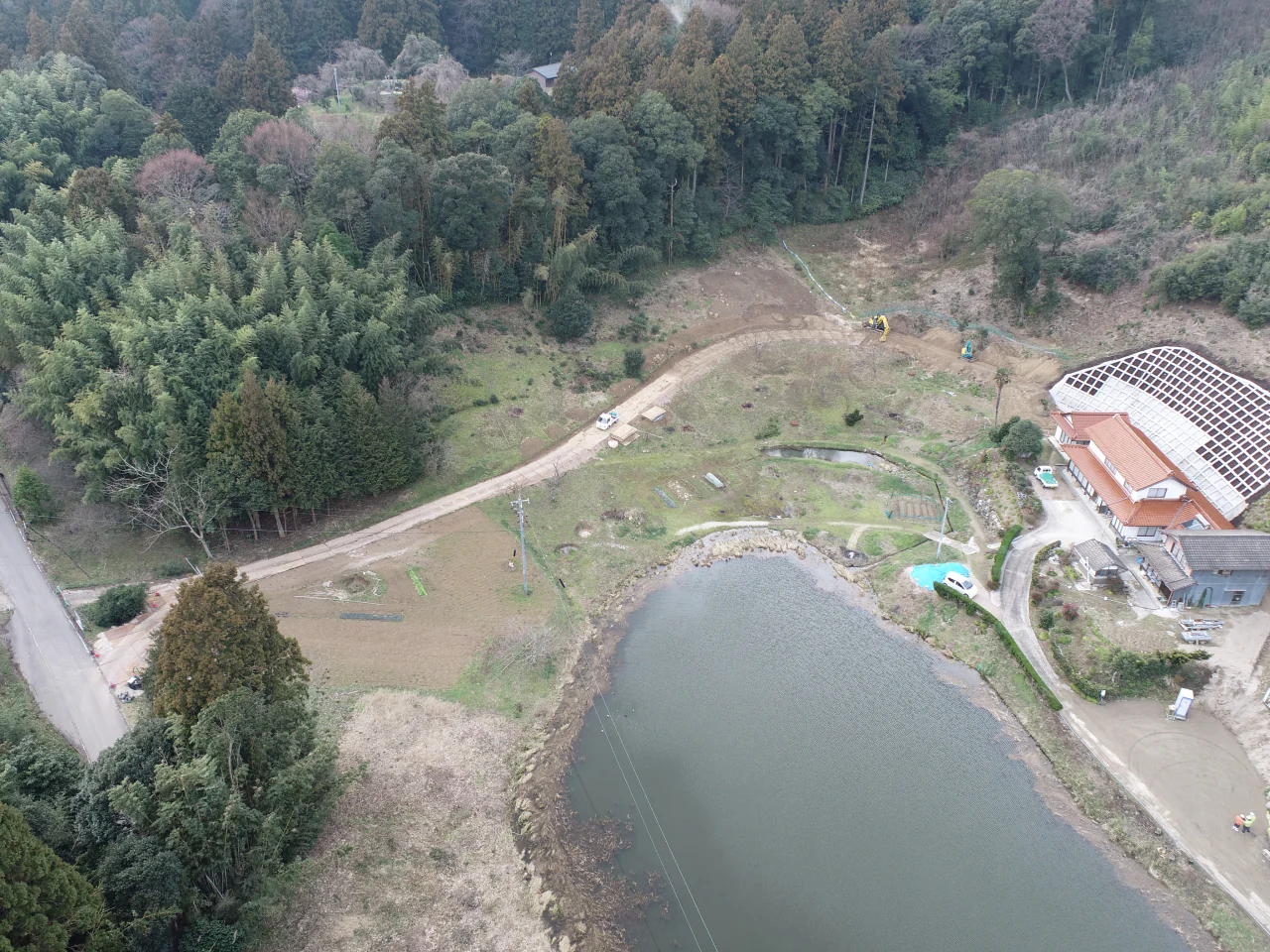 令和4年度県単緊急地すべり対策事業斐川地区斜面改良工事