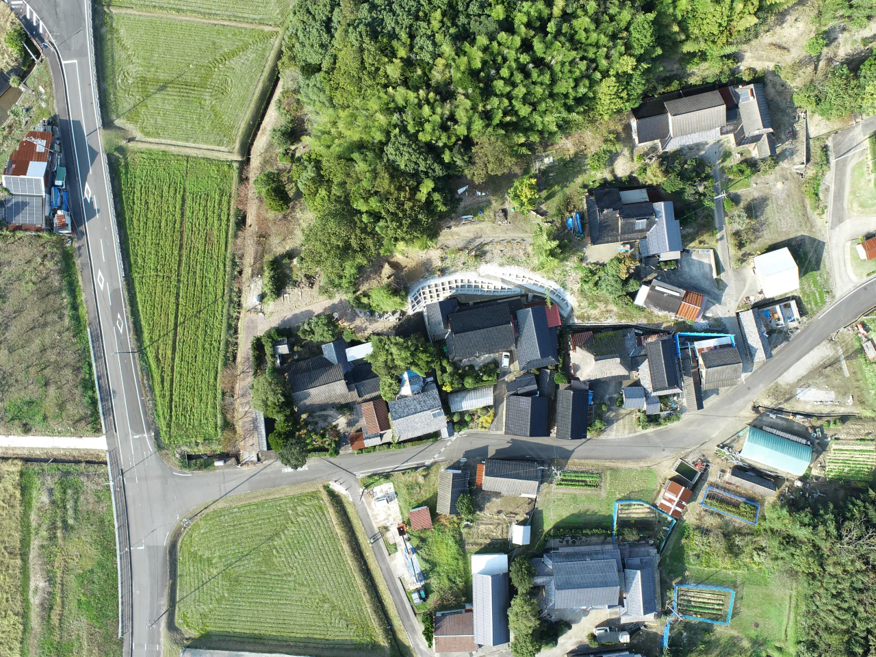 令和3年度地すべり防止事業（多久4ブロック）山腹工事