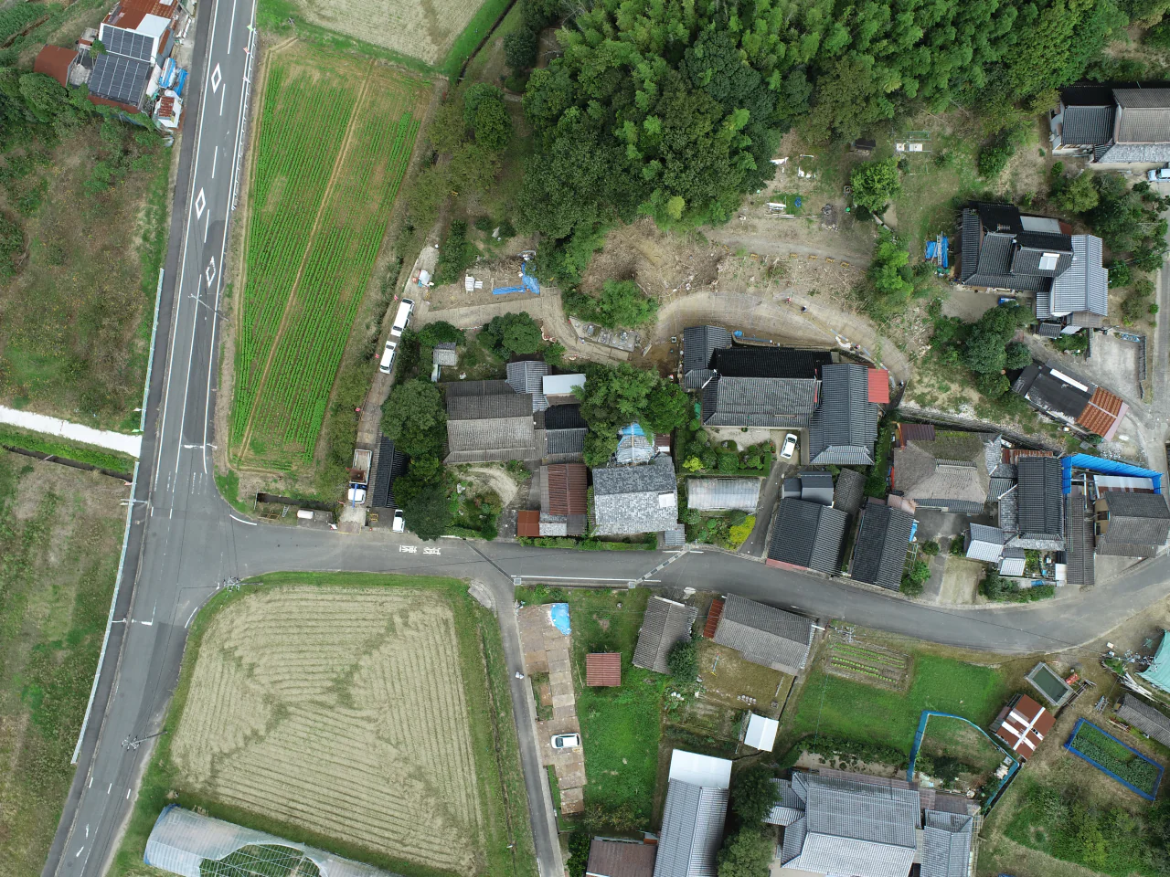 令和3年度地すべり防止事業（多久4ブロック）山腹工事